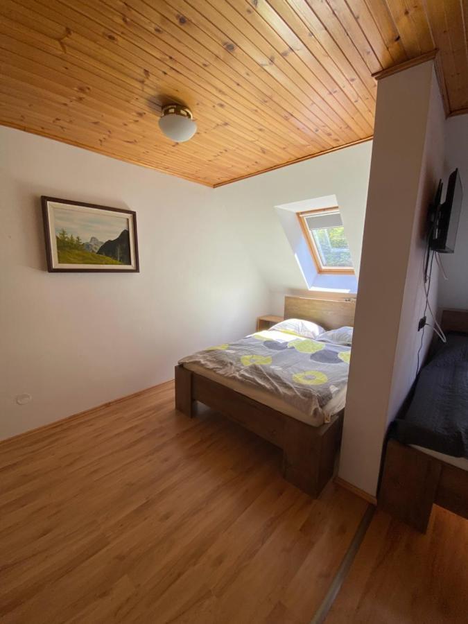 Encijan Apartments Log pod Mangartom Ngoại thất bức ảnh